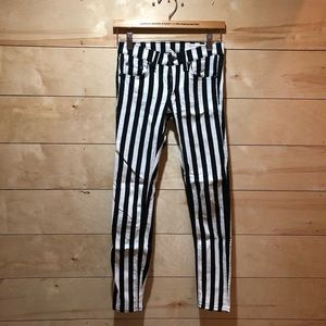 Rag & Bone striped jeans